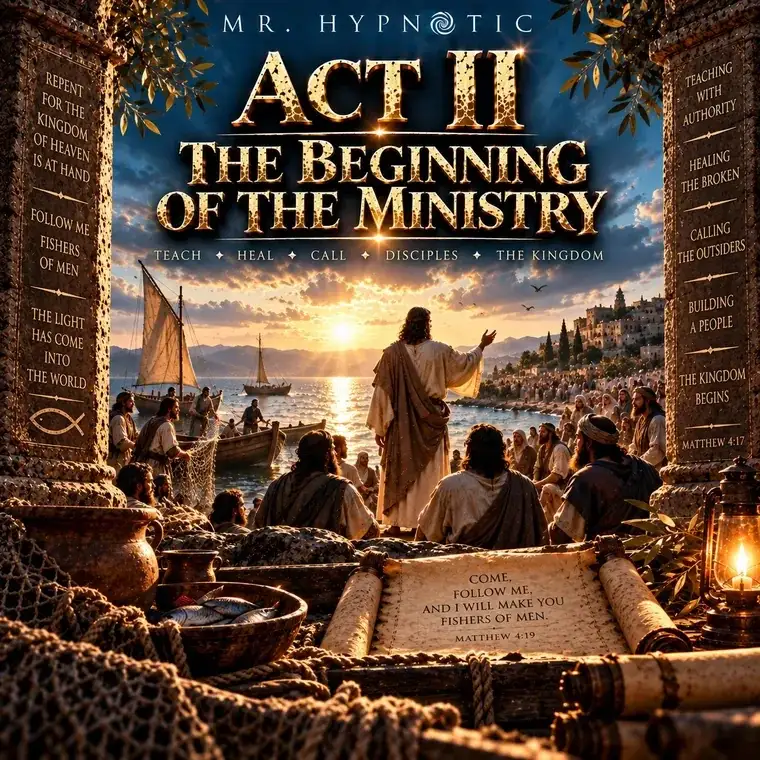 ACT II — THE BEGINNING OF THE MINISTRY album artwork
