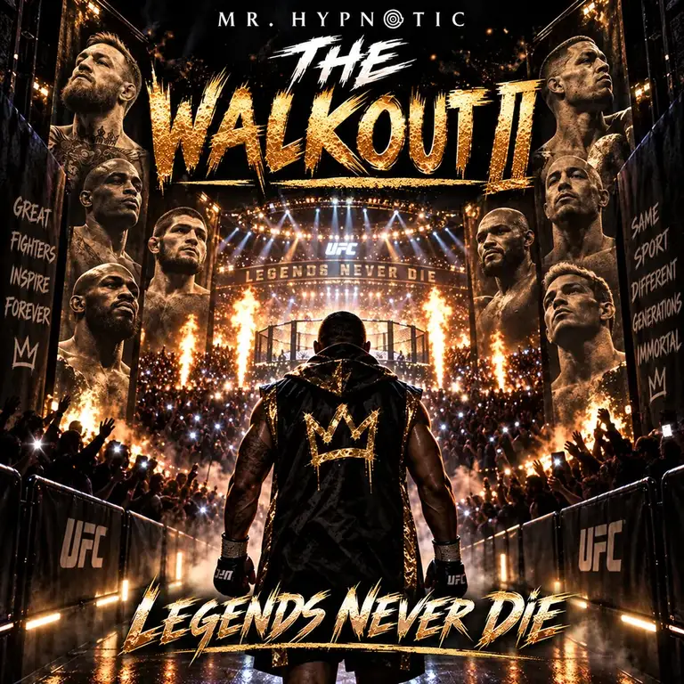 The Walkout II — Legends Never Die album artwork