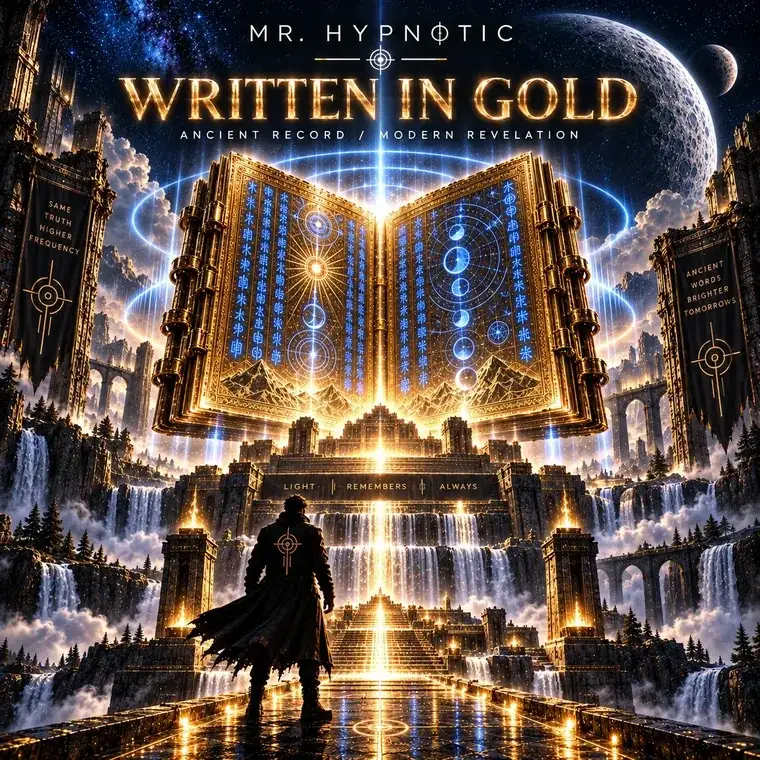 WRITTEN IN GOLD album artwork